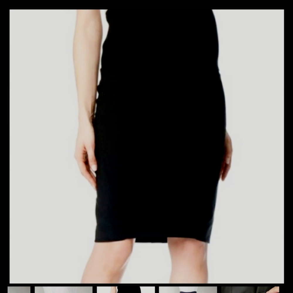 A Pea in the Pod "Secret Fit Belly" pencil skirt